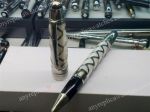 Montblanc MEISTERSTUCK White Waved Rollerball Pen for Sale